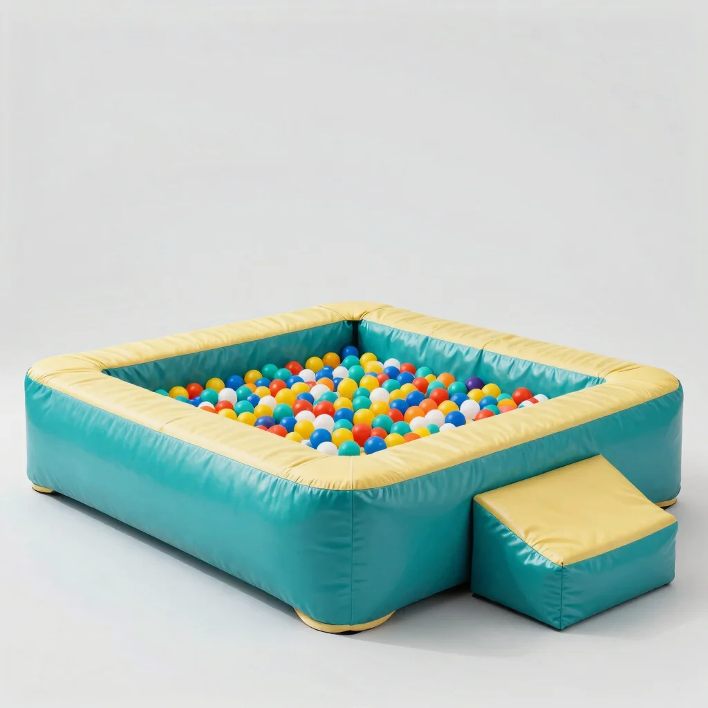 Commercial Foam Ball Pool with Steps